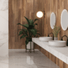 Elegant rive Tile marble Flooring for Bathrooms
